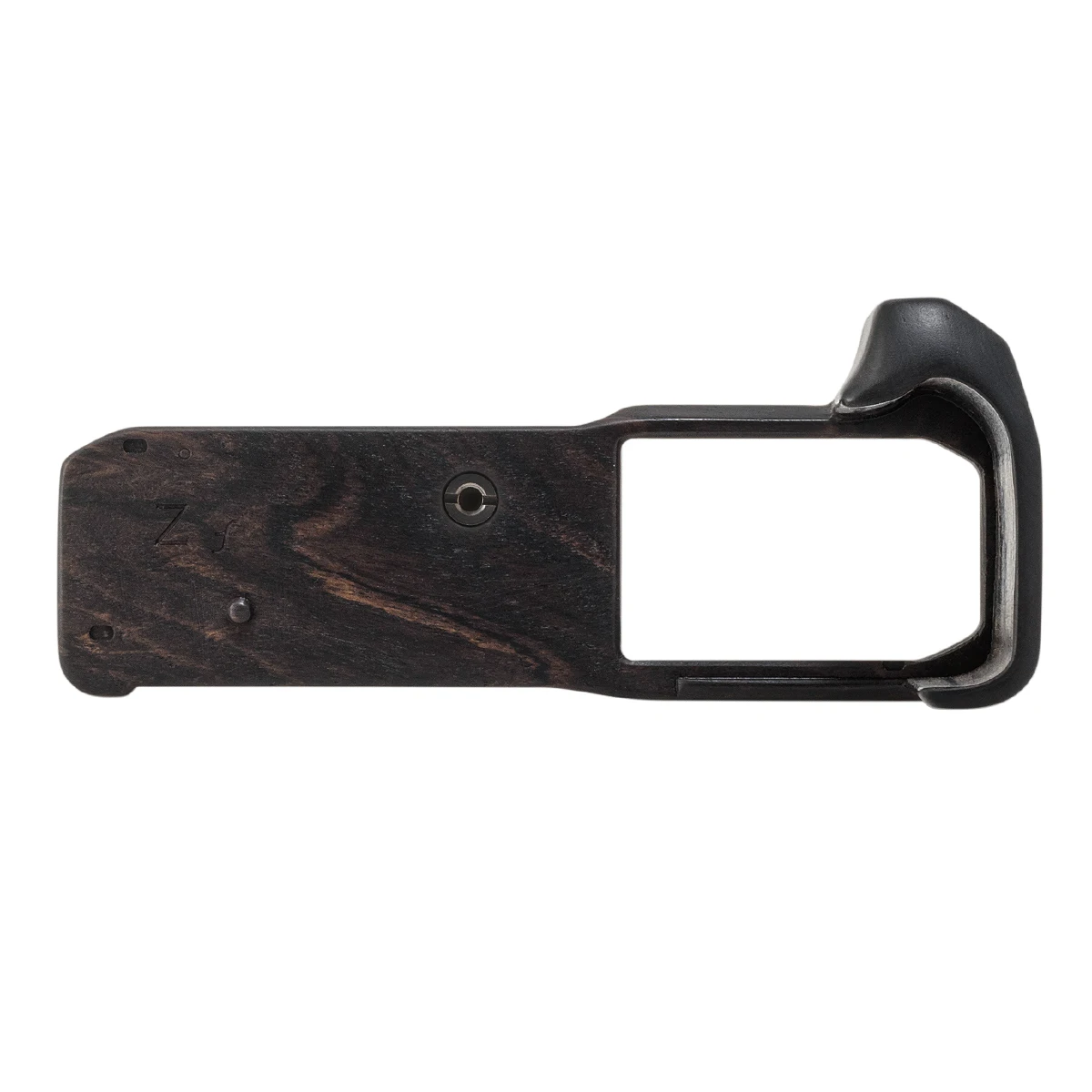 Shoten Handle Ebony Lightweight Wooden Hand Grip Quick Release L Plate for Nikon NIK ZF zf Digital Camera Natural Wood