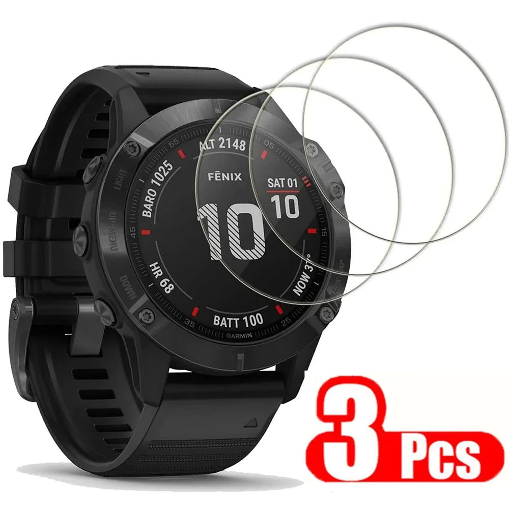 Pellicola Vetro Temperato Per Garmin Fenix 5X - Protezione Schermo 9H Anti-Graffio (3 Pezzi) - Foto 2