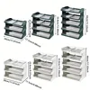 3/4/5pcs Pull-out kitchen dining pan Multi-functional storage layered large dish tray holder Hot pot side dishes 2