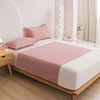 Waterproof Flat Bed Sheets for Double Bed Single/Queen/King Reactive Top Sheets for Bed Sabanas Cama Baby/Elderly/Pregnant Women 2