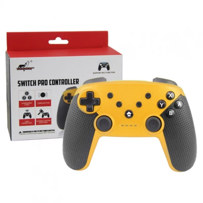 Controller Wireless Per Nintendo Switch Controller Android Pro Giallo # Nintendo Switch # Nintendo Switch Lite # Sony Play Station 3 # Pc # Telefoni A