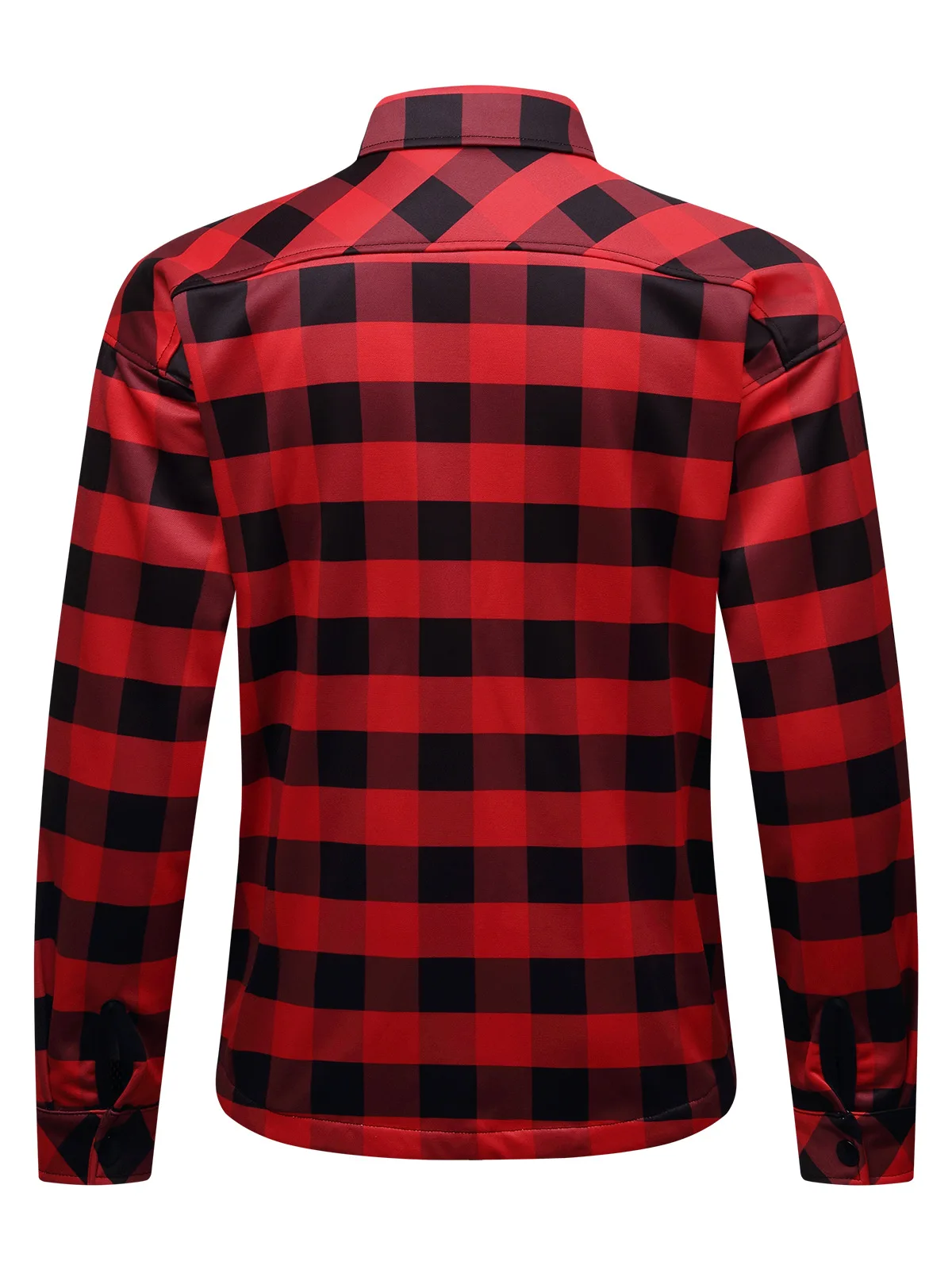 WOSAWE 가을 및 겨울 레트로 모토 체크 자켓 오토바이 라이딩 탑 캐주얼 사이클링 자켓 스포츠 장비 CE 보호 장비