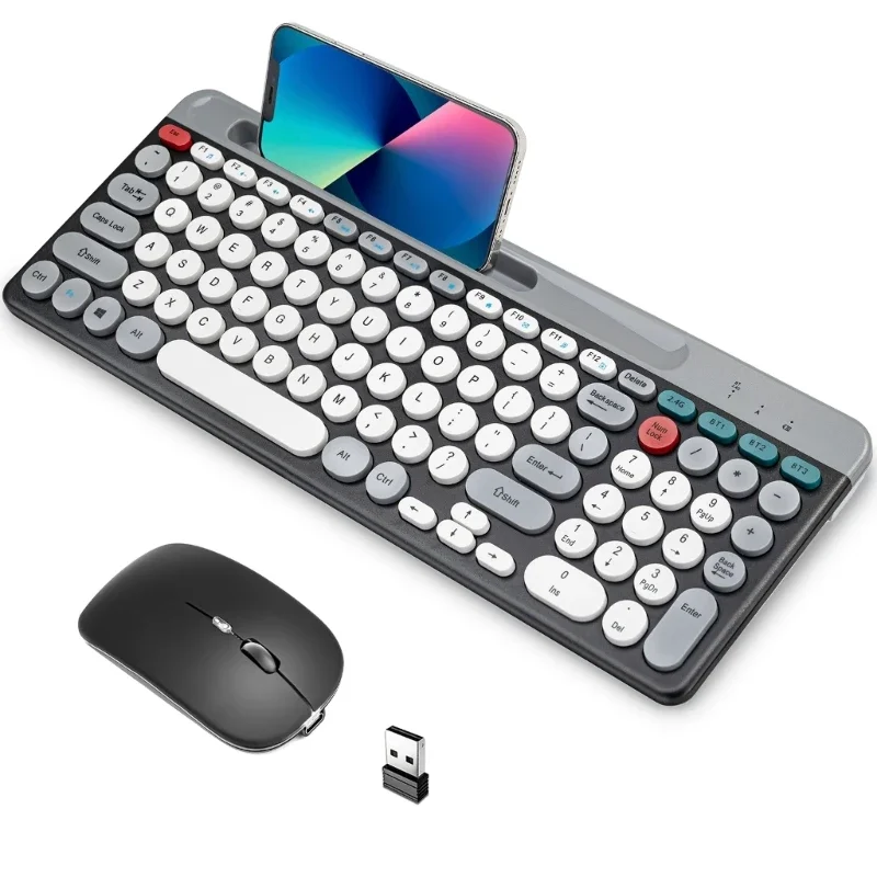 

Bluetooth-compatible Keyboard and Mouse Combo for Laptop PC Table