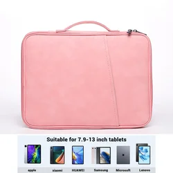 Compact Shockproof Protective Carrying Sleeve with Padded Interior - 12.9 - 13 inch (Pearly pink)