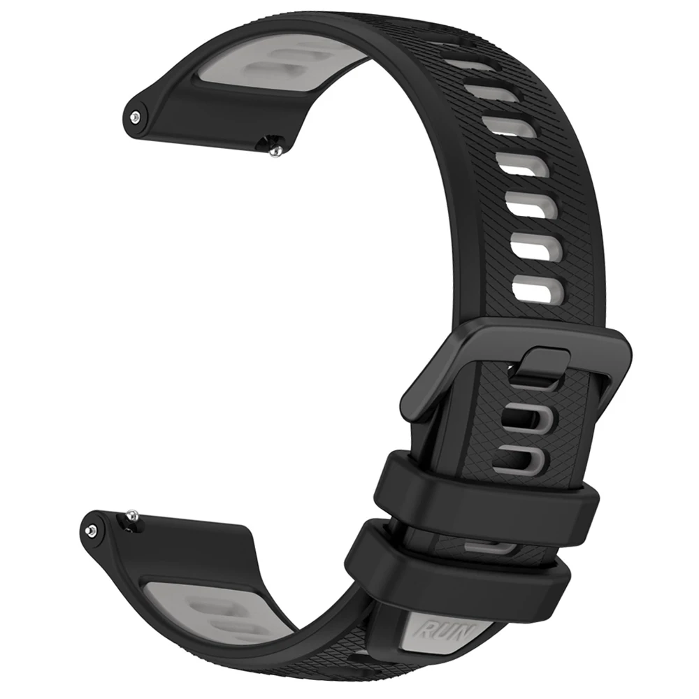Silicone 22mm Sports Watch Strap - Premium Wristband Replacement