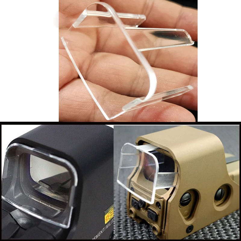 Tactical Clear Acrylic Lens Protector Cover for Hunting Airosft EOTECH