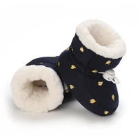 Winter Newborn Baby Cotton Booties Non-Slip Sole Toddler Boys Girls First Walkers Infant Warm Snow Boots 0-18Months  ﻿ 4
