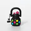 800ML Cute Water Bottle with Decoration, Dual Straws Design, Anti-Lipstick Stain, Detachable Travel Strap, Suitable for Girls 4