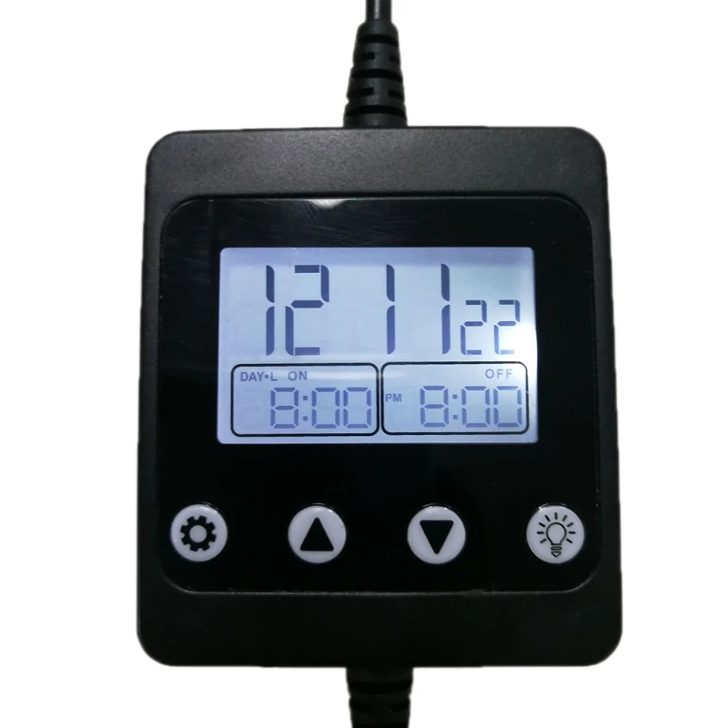 5V-30V LCD 디스플레이 실내 조명 컨트롤러 희미한 디지털 프로그래밍 가능 타이머