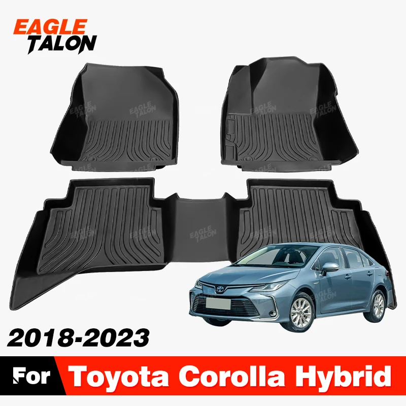 

Custom TPE Car Floor Mat For Toyota Corolla Hybrid 2018-2023 22 21 20 19 Carpet Cover Waterproof Protector Accessories parts