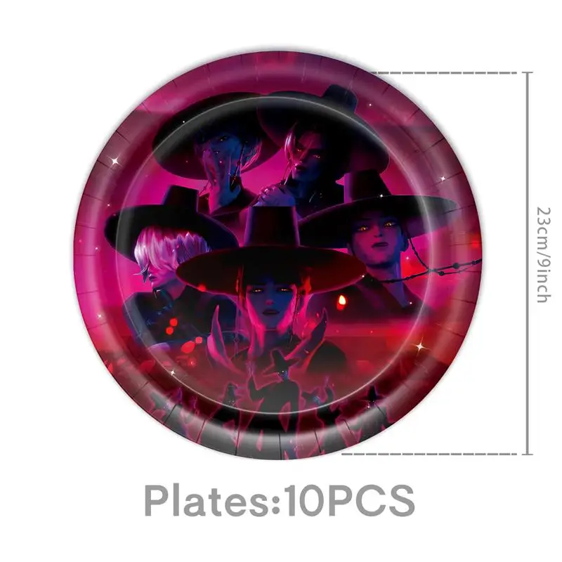 10pcs 9inch plates