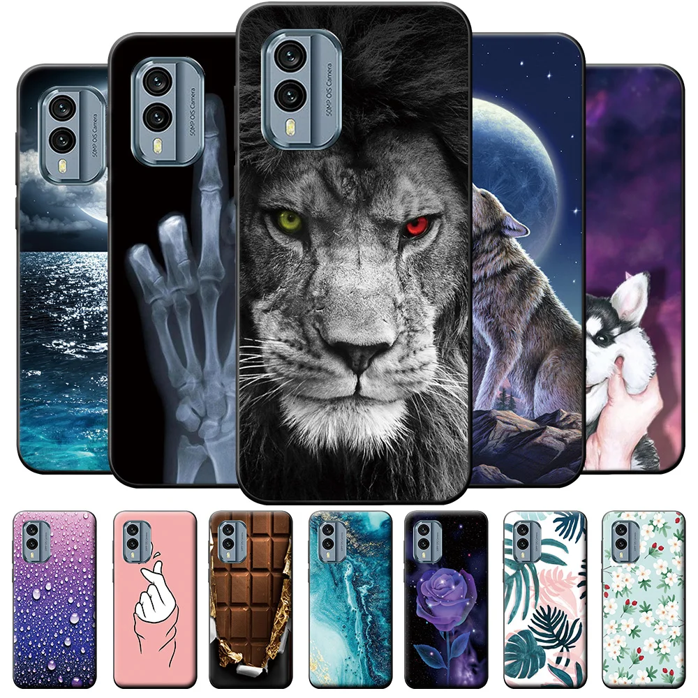 Per Nokia X30 5G Custodia Nokia X20 X10 Cool Cover Per Telefono Custodia In Silicone Per Nokia X100 Xr20 Animali Paraurti Antiurto Fundas Shell