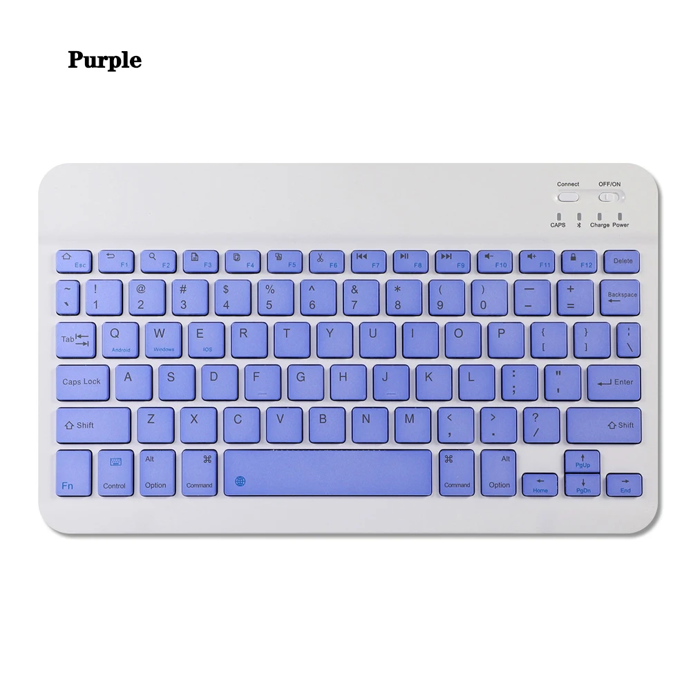 Compact 10-Inch Wireless Bluetooth Keyboard and Mouse Set for Tablets and Smartphones