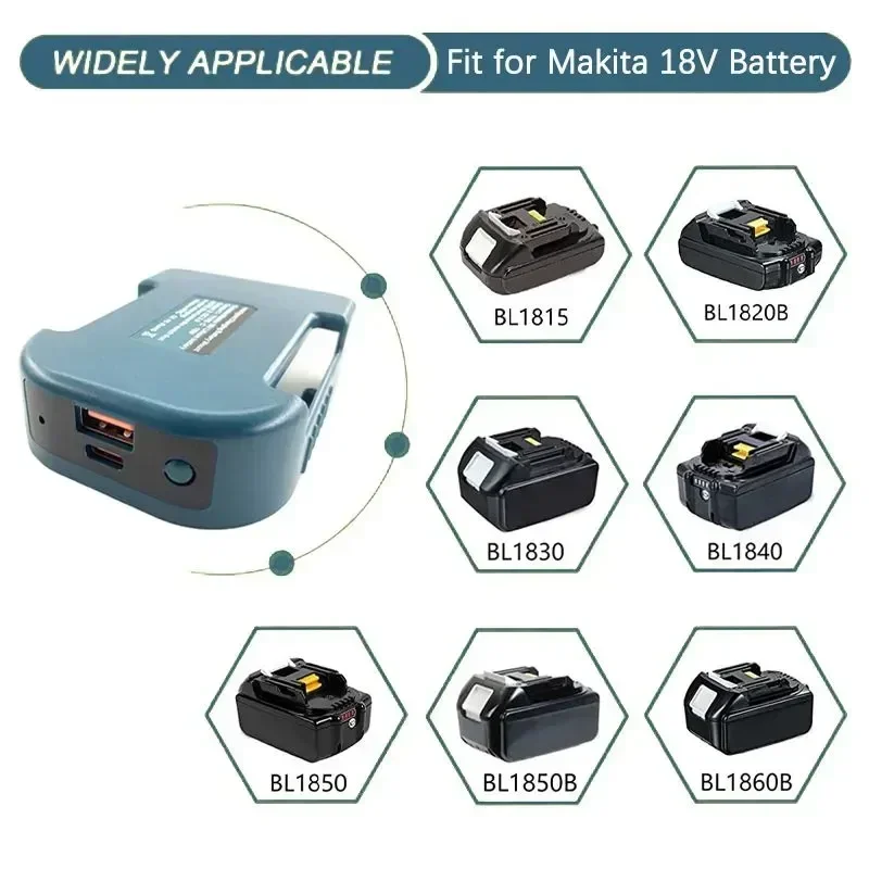 ŰŸ 18V Ƭ ͸   , ޴ , 5V USB Ʈ, 18W CŸ Ʈ,  , 1 