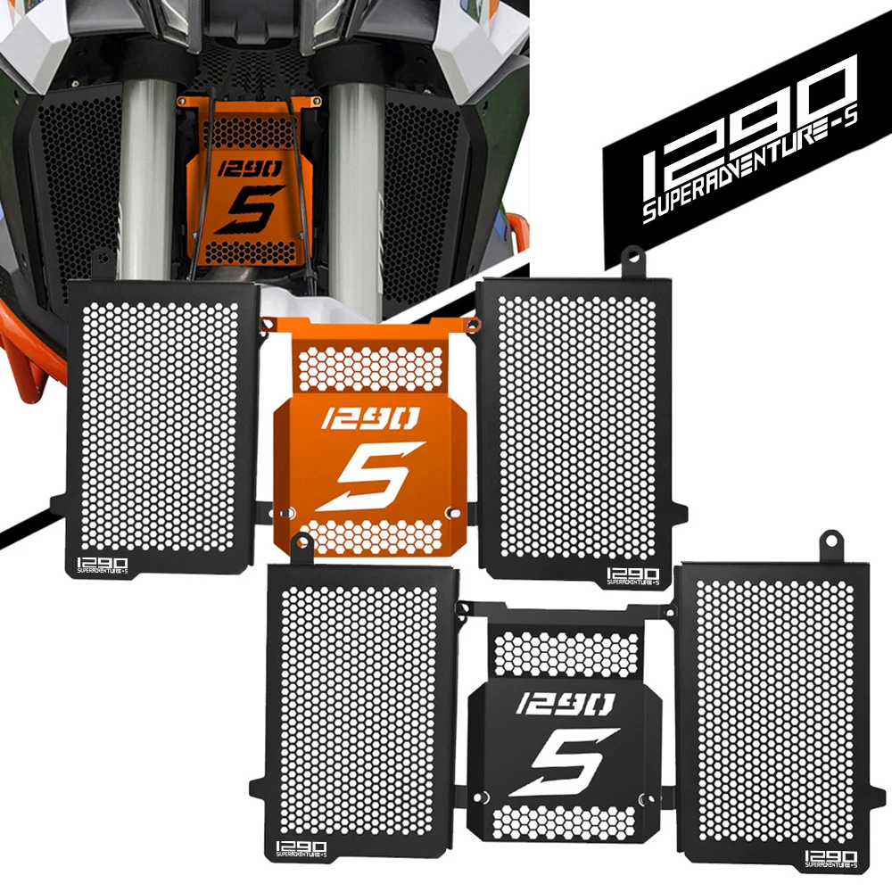 

2023 2022 2021 FOR 1290 Super Adventure Motorcycle Radiator Guard Cylinder Head Guard Complete Set 1290 SUPER ADVENTURE 21-23