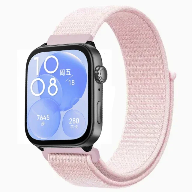 Nylon Loop Sport Strap - Soft Bracelet Band for Smartwatch Accessories