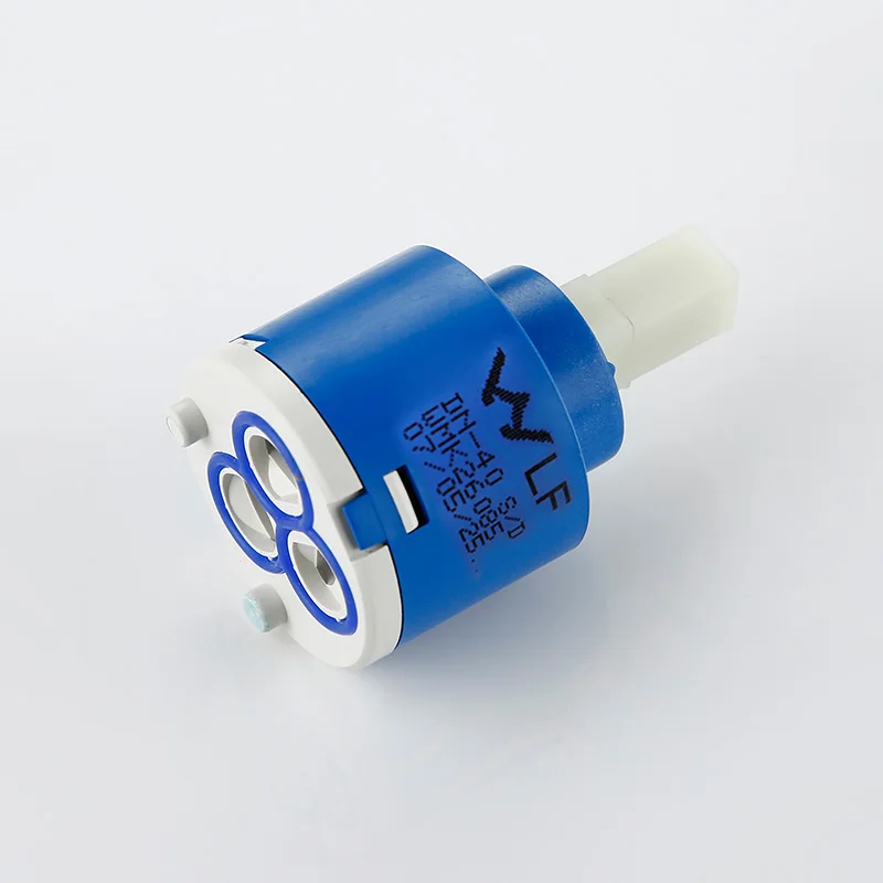 Smesiteli Ceramics Faucet Cartridges 40/35/25mm Cartridge Mixer Low Torque Faucet Accessories Spindle Flat Base Free Rotation faucet cartridge