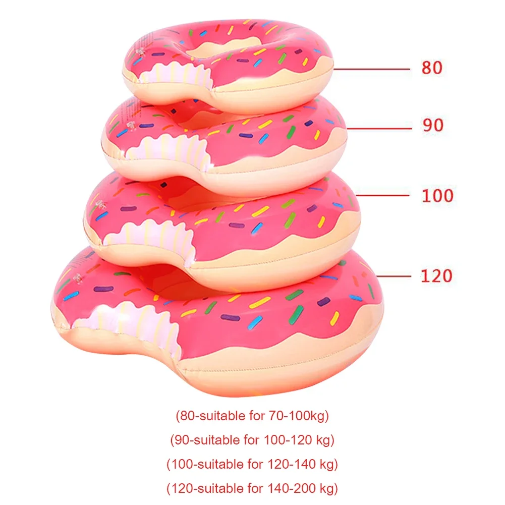 Swimming Toys Inflatable Donut Swimming Ring Pool Float