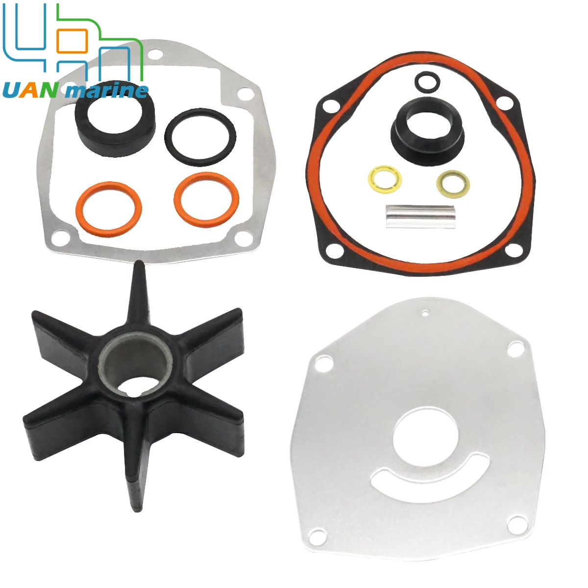 47-43026Q06 Water Pump Impeller Repair Kit For Mercury 40 45 50 60 75 80 90 100HP Motor47-43026Q06 47-8M0100526 47-43026T11