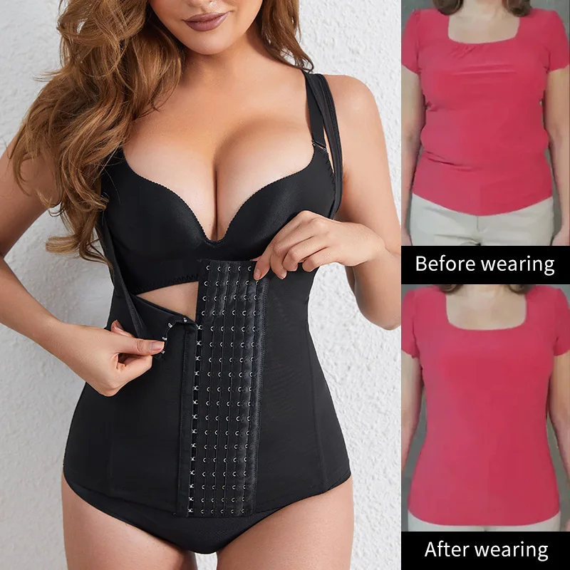 Shapewear Women Slimming Sheath Flat Belly Waist Trainer Tummy Slimming Binders body shaper waist trainer