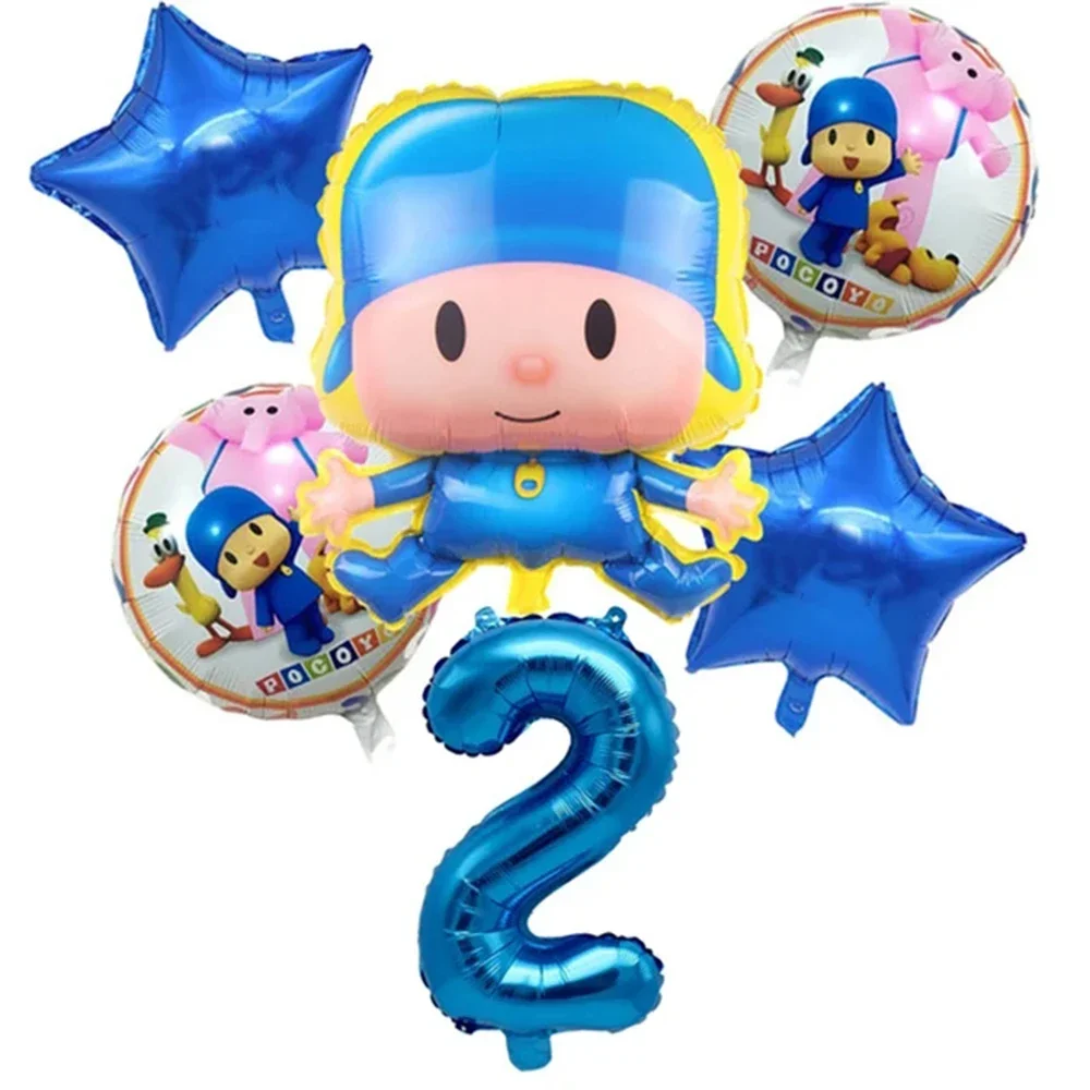 6pcs number 2