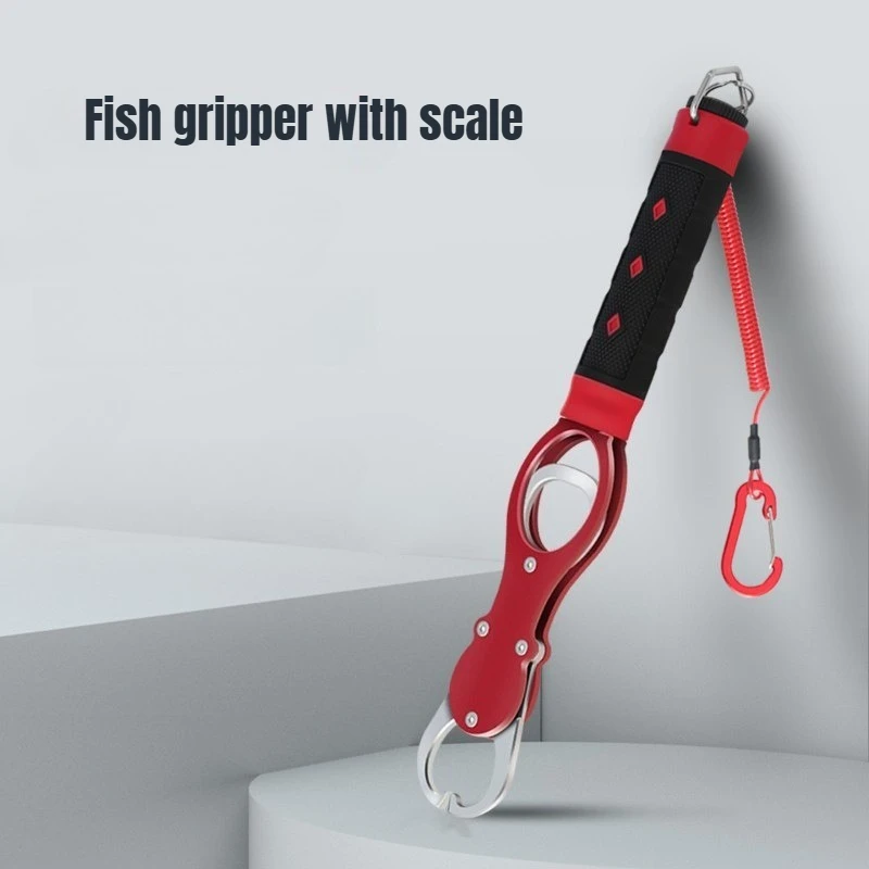 Pinces à lèvres Lloy avec balance - Accessoires pêche grip portable pour saisir et peser