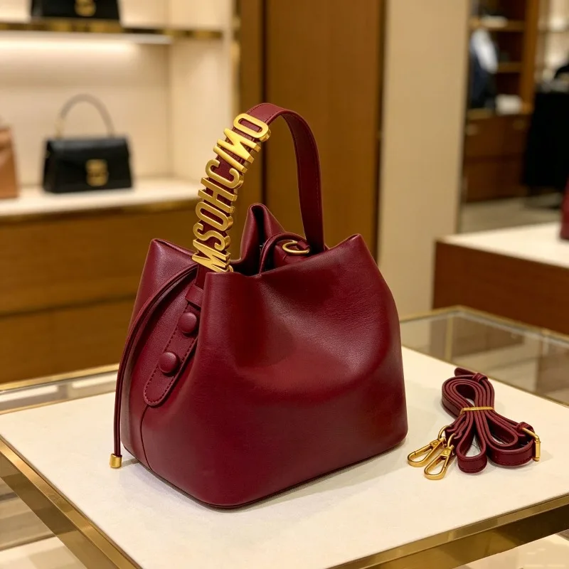 Women's Diaper Bag Fashionable Solid Color Shoulder Bag Designer Paris Style Large Capacity Casual Vintage Messenger Purse - 4