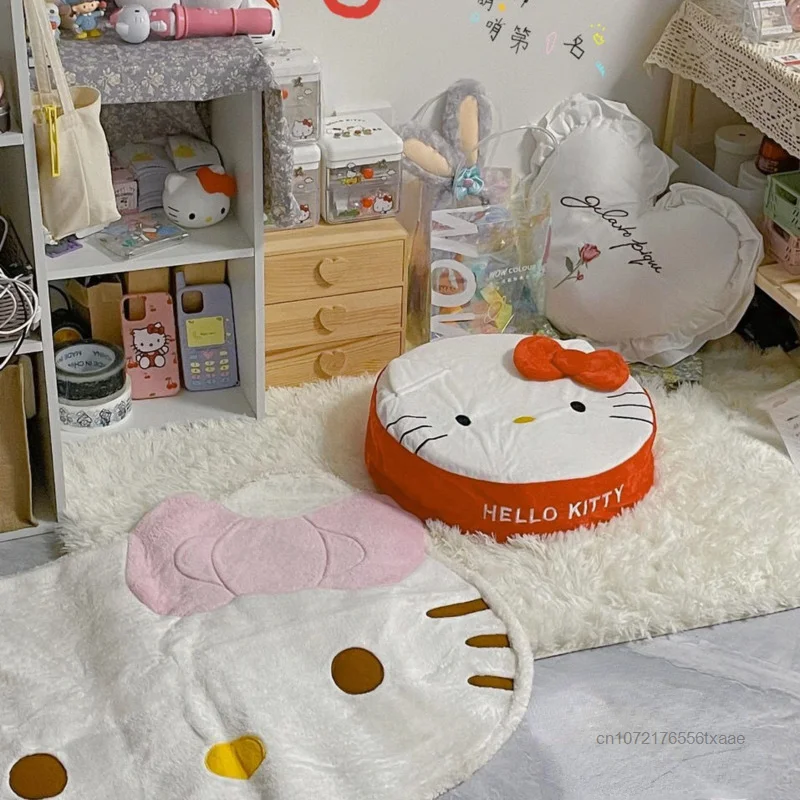 Sanrio Door Mat Hello Kitty Kawaii Girl Heart Rug Pink Soft Comfortable  Carpet Bedroom Living Room Decoration Mat Birthday Gift - AliExpress