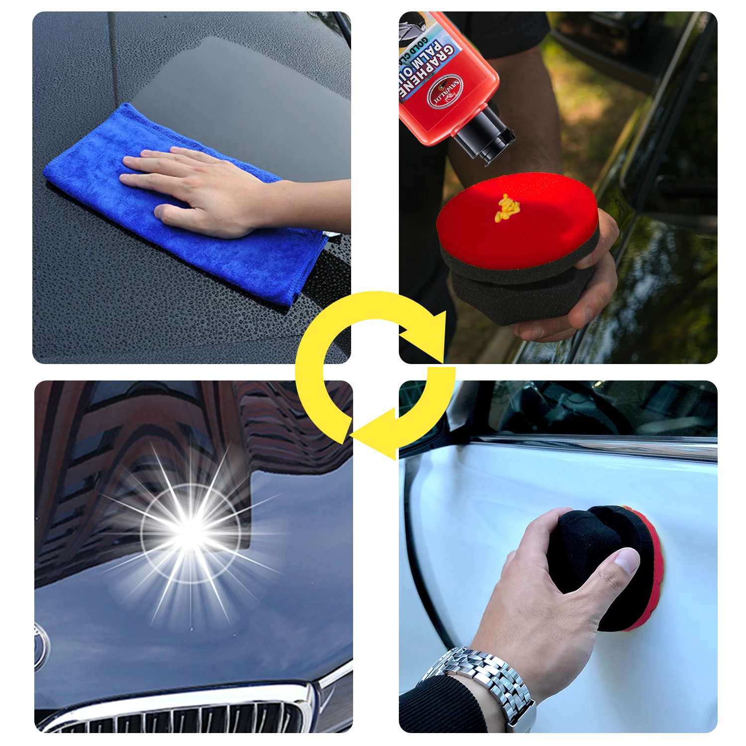 Car Wax Cleaner Detailing Polishing Scratch Remover