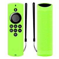 Silicone Case ForAmazon Alexa Voice Remote Lite/Fire TV Remote Control Shockproof Anti-Slip Replacement Protective Cover Case 1