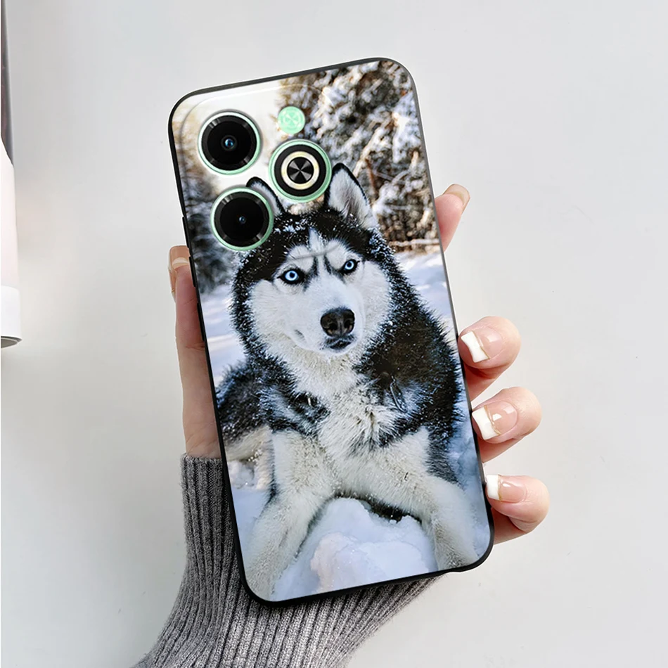 Fashionable Marble Black Silicone Soft Phone Case – Stylish Protective Back Cover s