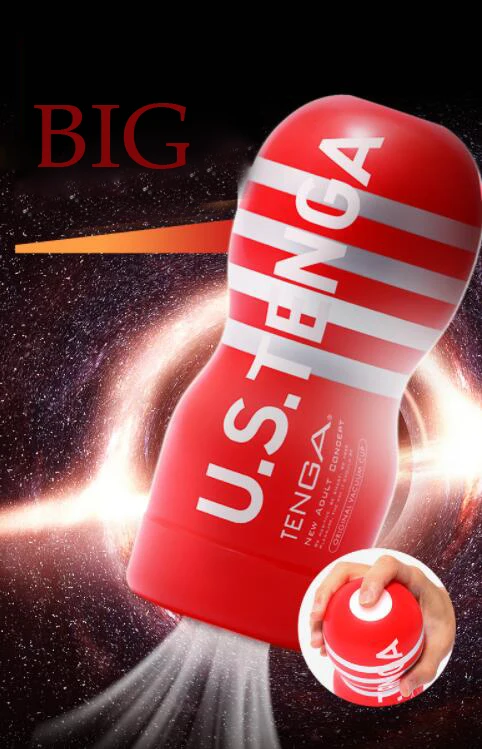 TENGA Male Real Vagina Masturbator Cup U.S. Large size Realistic Blowjob Pussy Sexy Vagina Pocket Stimulator adult Deep Throat