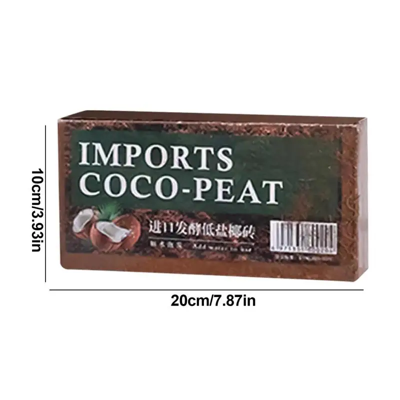 Natural Coconut Reptile Carpet Organic Coco Coir Soil Bricks Compressed Coconut Substrate Blocks Lizard Tortoise Reptile reptile bedding material reptile carpet coco coir brick
