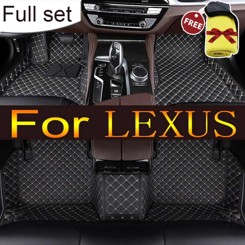 

Leather Car Floor Mats For LEXUS RX270 RX350 RX330 RX450H RX200T RX300 RX350L RC RC F LC UX250H UX Car accessories