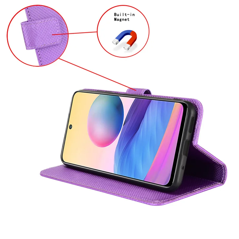 Per Vodafone Smart T23 Custodia Fashion Multicolor Chiusura Magnetica Custodia Flip In Pelle Con Porta Carte Per Vodafone Smart T23