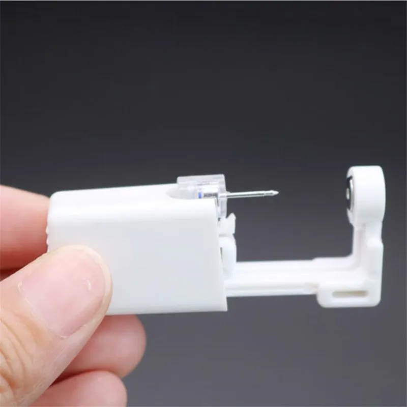 Ear Piercing Tool Piercing Jewelry Ear Piercing Jewelry Body Piercing Kit Body Piercing Jewelry Body Jewelry Piercing Tool Disposable Safe Sterile Self Ear Piercing Unit