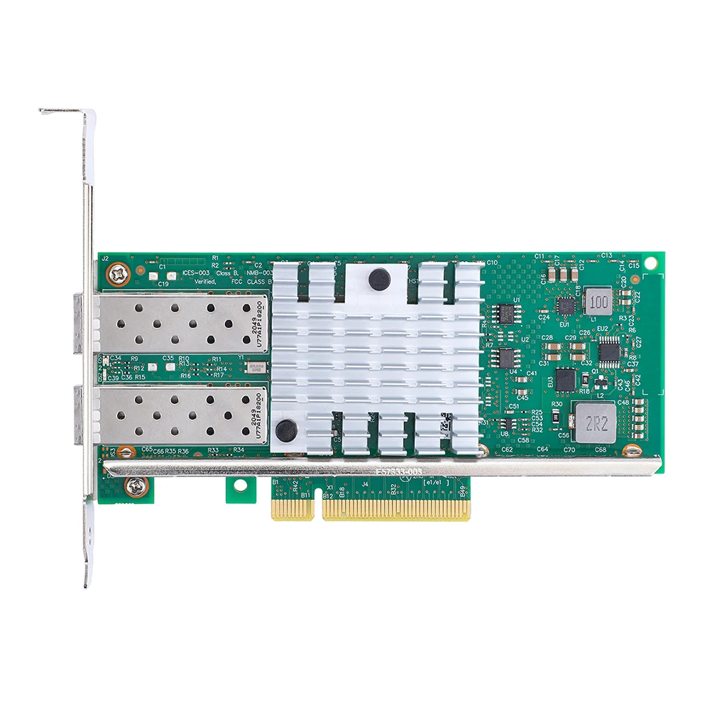 Intel X520-DA2 10Gb SFP+ PCI-E Network Card NIC, with Intel