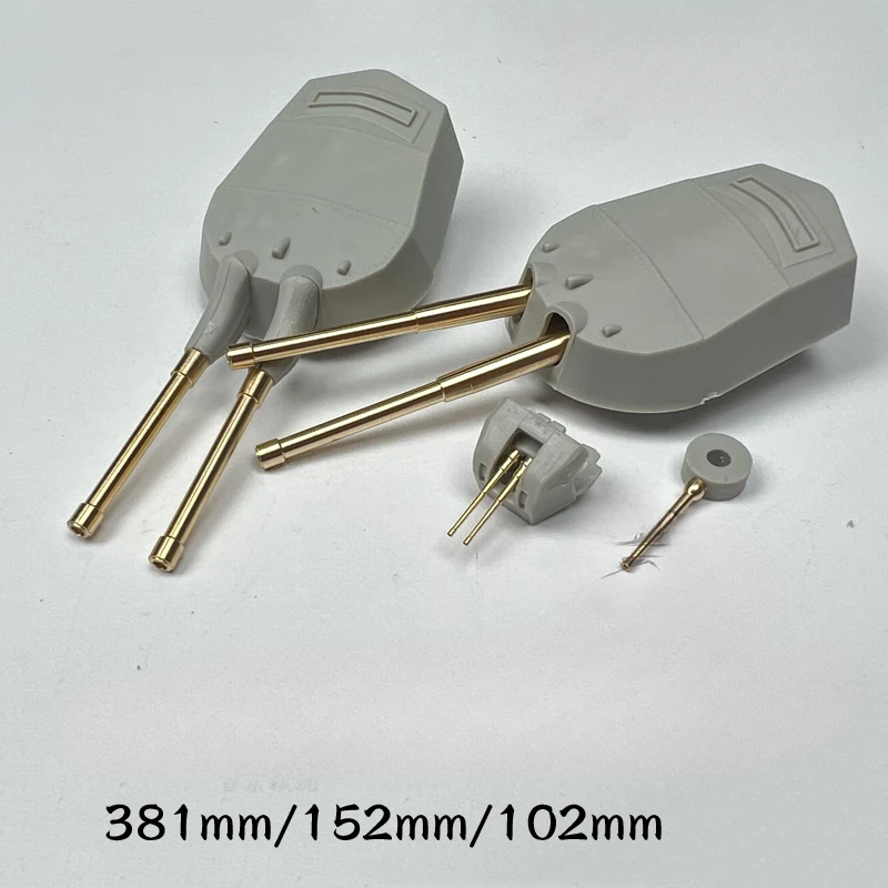 

1/350 Fort Model Queen Elizabeth Class Metal Gun Barrel Model Ship Model Accessories Decoration Kit Toy Accessories