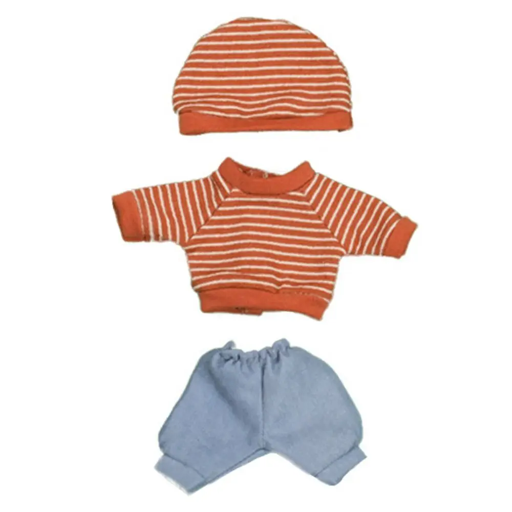 16cm Doll Clothes High-end Dress Up Mini Cute Dolls Skirt Suit Jeans Pants T-shirt Skirt Suit Kids Gift Toy DIY Doll Accessories