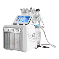 Hydro Dermabrasion 6 IN 1 Spa Skin Lifting H2-O2 Water Dermabrasion Tightening Small Bubble Facial Microdermabrasion Machine 2