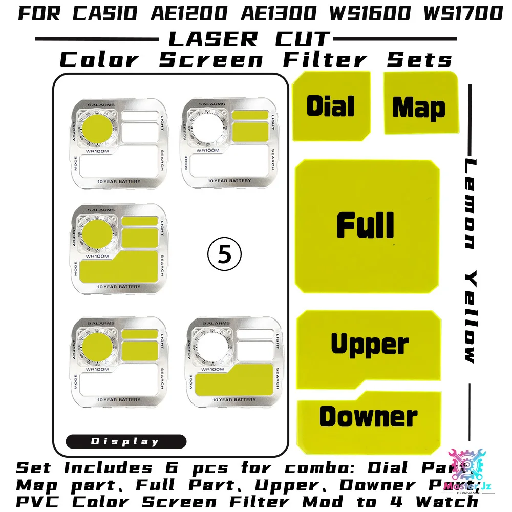 Color-Changing Film Display Screen Sticker, 17 Vibrant Options