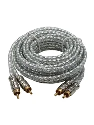 Premium Pure Copper Car Audio Speaker Wire for Superior Sound Quality and Easy Installation (5 meters)