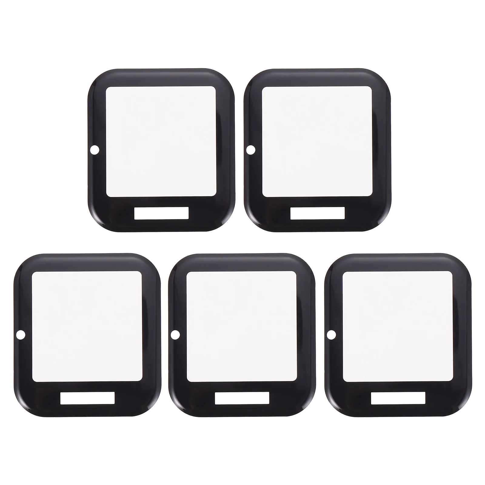 5Pcs 스마트 시계 보호 필름 PVC 스크린 프로텍터 긁힘 방지 지문 방지 간편한 설치 Garmin Venu와 호환 가능