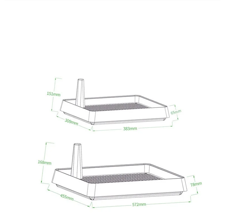 Litter & Housebreaking Pet potty indoor simple size flat mesh with upright dog toilet available Dog Supplies images - 6