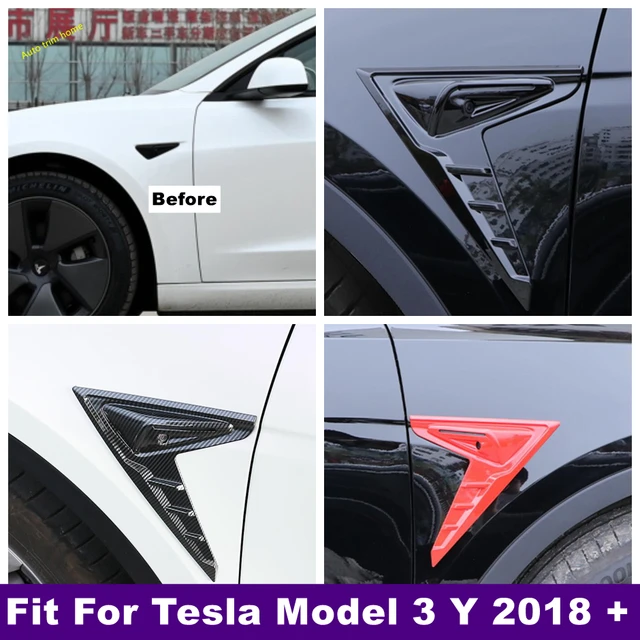 For Tesla Model 3 2016-2023 Carbon Side Sills Side Skirts Sills Approaches