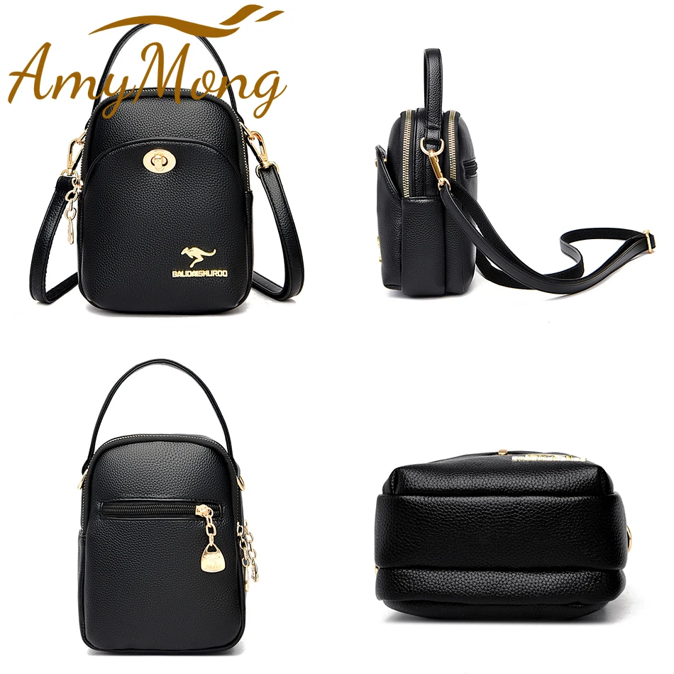 Chic Black Mini Bag: Compact Crossbody Purse