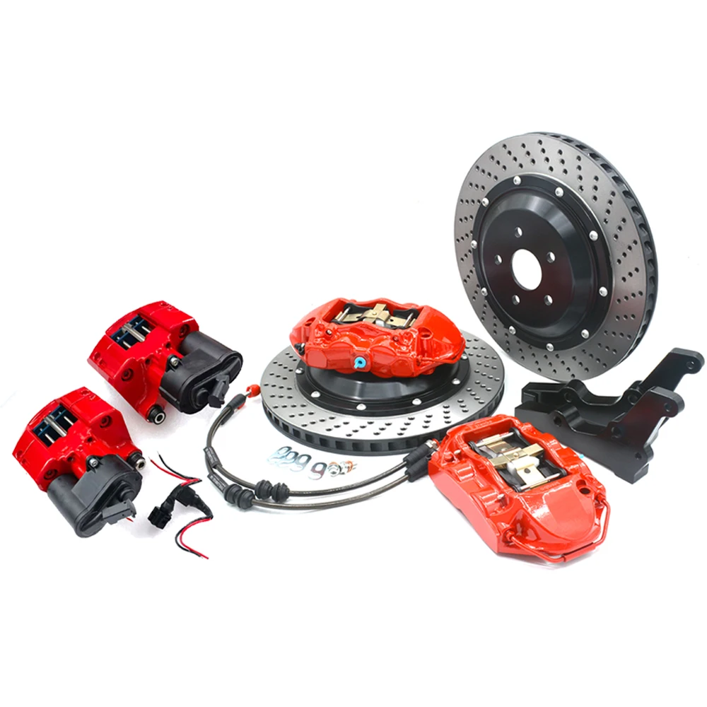 Jada Sistema Frenante Per Auto Ad Alte Prestazioni Posteriore Dual Caliper Gt4 Brake 380*28Mm Kit Disco Per Toyota Wilfa Set Freno Posteriore All'Ingr