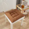 Solid Chair Cushion Square Mat Cotton Upholstery Soft Padded Cushion Pad Office Home Or Car Garden Sun Lounge Seat Cushion 5