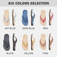 Summer Orthopedic Sandals Women Slippers Home Shoes Casual Female Slides Flip Flop For Chausson Femme Plus Size Flat Outdoor 2