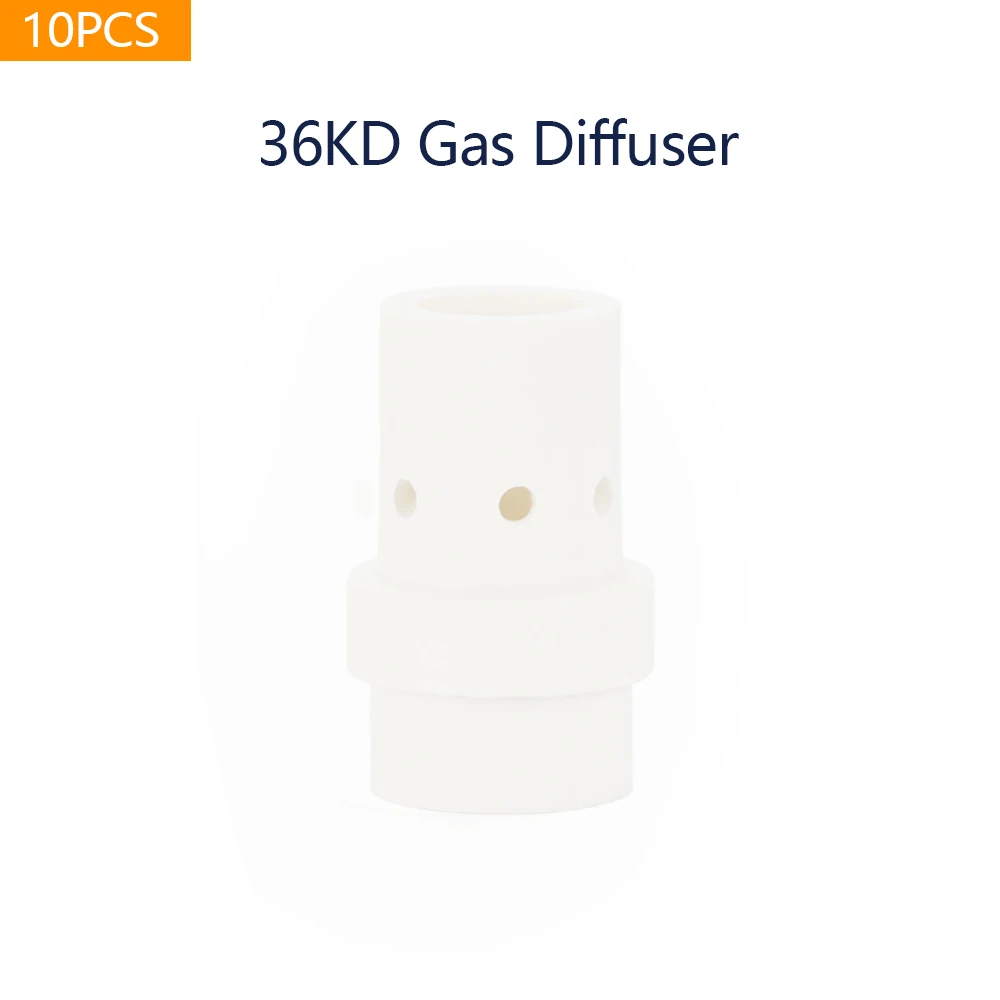 

10PCS36KD Керамический Газовый диффузор MIG сварочный пистолет аксессуары расходные материалы